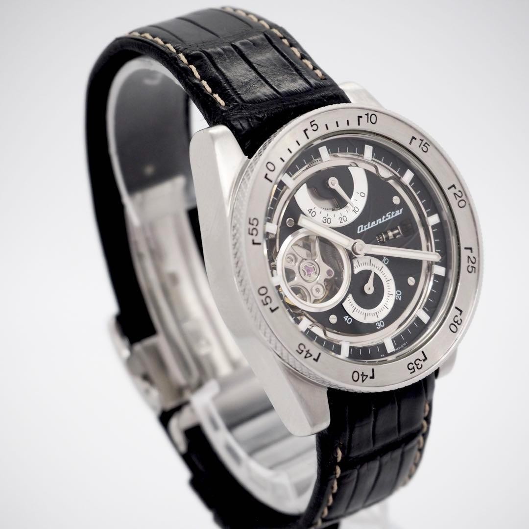 Orient Star 40mm Automatic Skeleton Open Heart Wa… - image 2