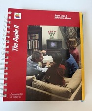 Apple II Apple Logo II Reference Manual Book Vintage Apple Product 1984