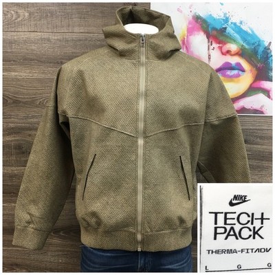 Nike ADV Tech Pack Fleece Forward Windrunner Full Zip Mens Size L FB7413-720