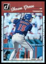 Shawn Green 2023 Donruss #271 Blue Jays MLB READ FREE SHIPPING AutographDen