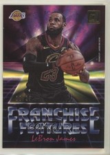 2018 Panini Donruss Franchise Features Holo Yellow Laser 10/25 LeBron James 5u8