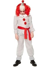 Karnival Costumes Horror Clown Costume for Kids   Creepy Circus Killer Clown...