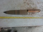 Vintage 8" Blade Wood Handle Chef Knife The All Americans 1776 Lot 26-39-CH