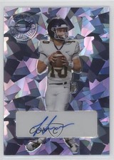 2023 Leaf Pro Set Metal Platinum Silver Crystals 2/15 JuJu Lewis Auto 1ne7