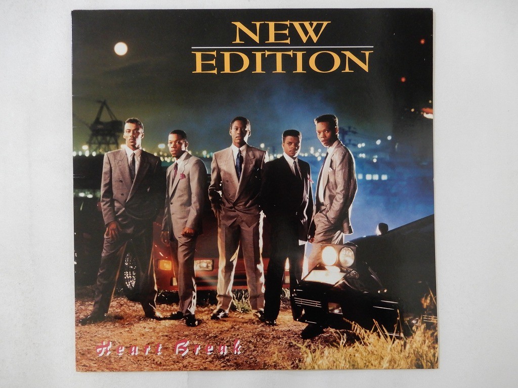 New Edition Heart Break MCA Records MCA-42207 US  VINYL LP