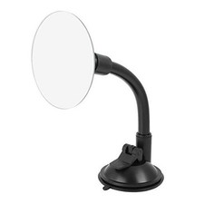 Blind Spot Adjustable Car Mirror Rotate Suction Cup Black Arm Rearview Mirror