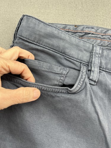 34 Heritage Pants Mens 38x34 Horizon Blue Charisma Soft Touch Tencel Stretch - Picture 2 of 16