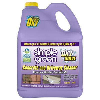 #ad Simple Green Oxy Solve Concrete and Driveway Pressure Washer Cleaner Purple... $34.27