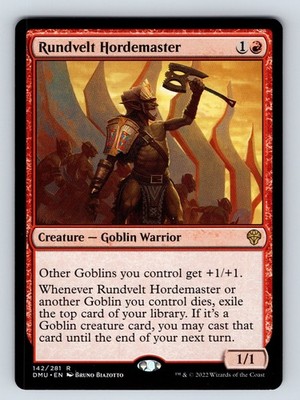 Rundvelt Hordemaster - Pack Fresh/NM