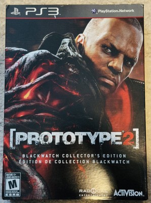 Prototype 2 Blackwatch Collector's Edition PlayStation 3 CIB PS3 Tested/Works!