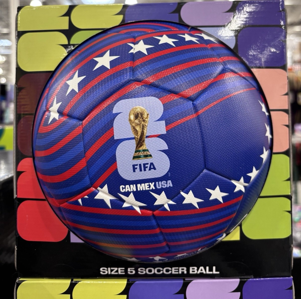 FIFA WORLD CUP 2026 SOCCER BALL SIZE 5 BRAND NEW IN BOX RARE NEW