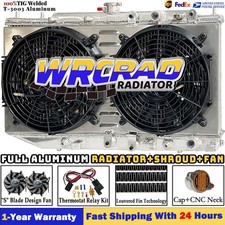 Aluminum Radiator Shroud Fan For 1988-1991 1990 1989 Honda Crx Civic 1.51.6l L4 Aluminum Radiator Shroud Fan For 1988-1991 1990 1989 Honda Crx Civic 1.51.6l L4
