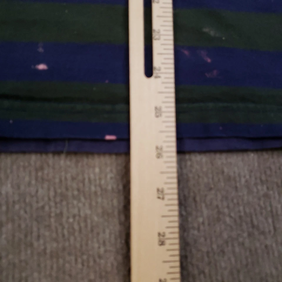 Vtg Guess Jeans Shirt Men XL Purple Green Striped Embroidered USA 90s ASAP Rocky - Image 4 of 4