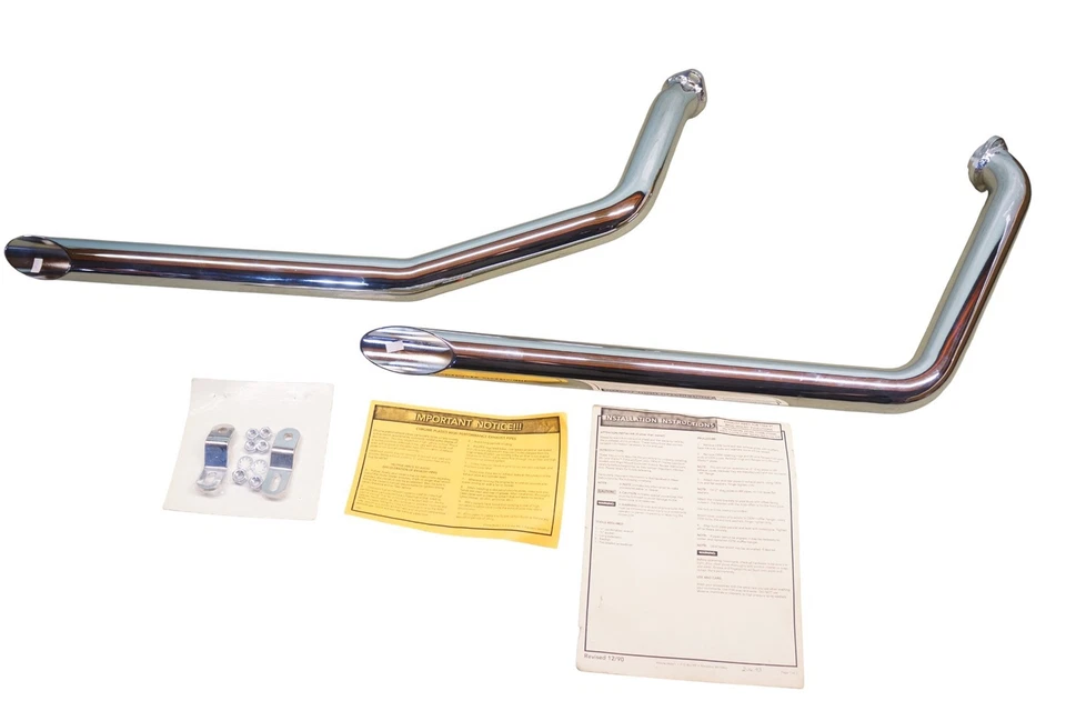 Exhaust drag pipes EVO Nos New *2879E 3 - Image 2 of 4