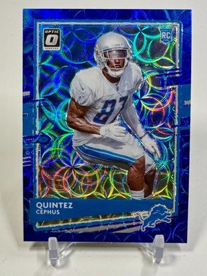 2020 Donruss Optic Blue Scope Quintez Cephus #130 (RC)
