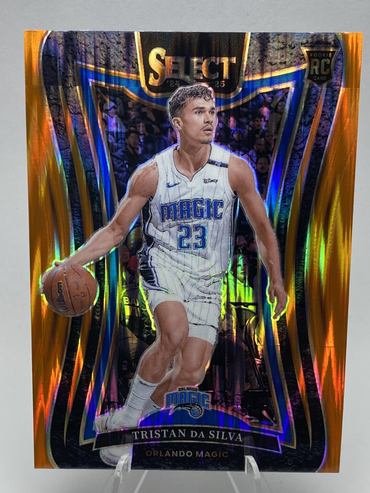 2024-25 Panini Select - Tristan da Silva #380 Orange Flash Mezzanine Level (RC)