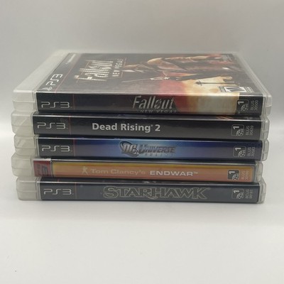 ps3 games lot Dead Rising 2 DC Universe Online Starhawk Endwar Untested As Is