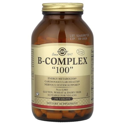 B-Complex ''100'', 250 Tablets