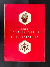 1954 Packard Clipper Original Sales Brochure Sales Catalog