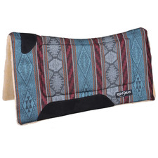 24609T Reinsman Square Contour Trail Saddle Pad Tacky-Too Bottom Diablo Teal NEW