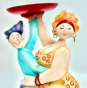 Sheet metal welded hand paintvoluptuous Divas coyping famous artists Philippines