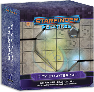 Starfinder (RPG) Flip-Tiles: City Starter Set
