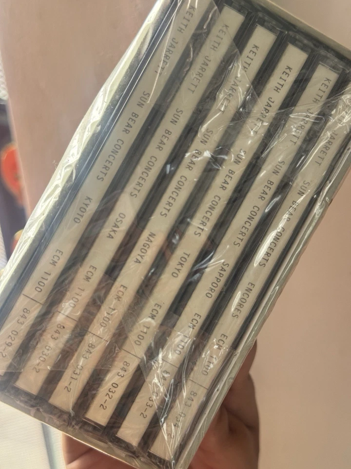 keith Jarrett Sun Bear Concerts Piano Solo Sealed CD Box Set Foto 3 de 3