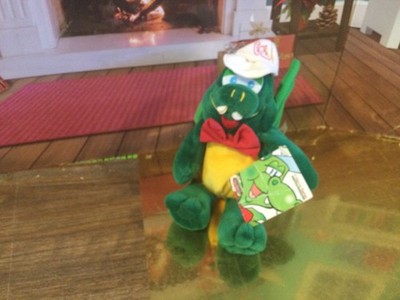 HARRY THE HAPPY DRAGON -THE MASCOT PLUSH FROM HARRIS TEETER GROCERY STORE