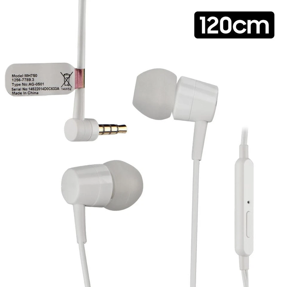 KIT PIETON SONY MH-750 PRISE JACK 3.5MM AVEC TELECOMMANDE BLANC - Photo 1/1