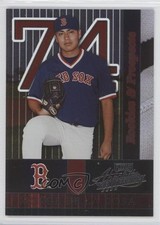 2002 Playoff Absolute Memorabilia Rookies & Prospects /1000 Jorge De La Rosa 0q3