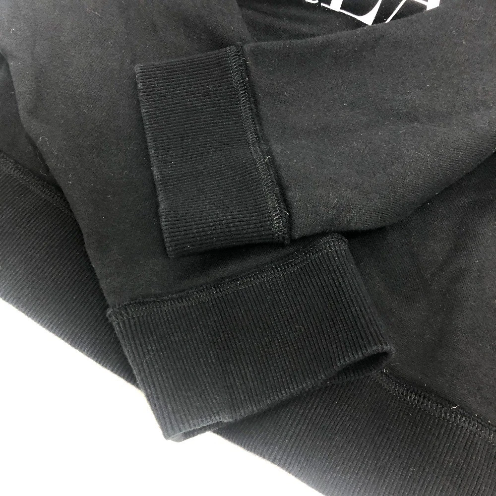 Felpa VALENTINO TV0MF11Y680 20SS Stampa Logo Abbigliamento Trainer Cotone Nero