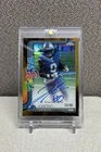 2025 Topps Chrome Future Stars Jahmyr Gibbs On Card Auto Gold /50 Detroit Lions