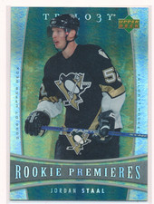 2006-07 TRILOGY ROOKIE PREMIERES JORDAN STAAL #147 536/999