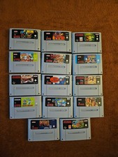 Super Nintendo SNES Spiele Konvolut - Origina...