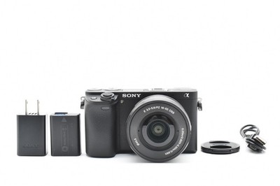 Sony Alpha A6300 ILCE-6300 24.2MP Mirrorless Digital w/16-50mm English -95%new