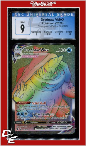 Drednaw VMAX graded CGC 9 for sale on eBay