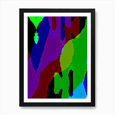 Skizze1710038361672 Chroma58 (1) Ar gerahmtes Wandbild Poster Leinwanddruck Bild