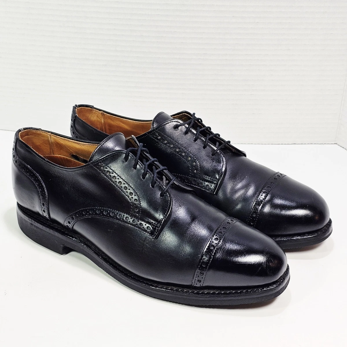 Allen Edmonds Black Solid Dress Shoes for Men for sale | eBay display picture 1