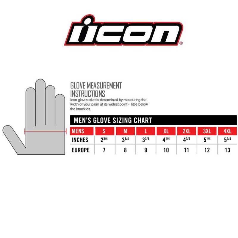Icon Hooligan 스트리트 오토바이 라이딩 장갑 - 사이즈 및 색상 선택 3