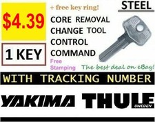 YAKIMA  THULE Control Change Key Core Lock Plug Cylinder Removal Tool Rack Rail