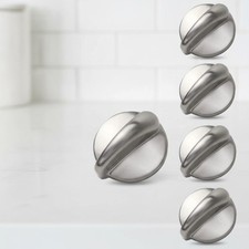 5 Packs WB03K10303 Profile Stove Cooktop Oven Rang Knob Replacements for GE,S...