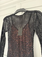 AllSaints Rosale Antia 2 In 1 beaded Midi Dress. UK Size 8, RRP £299