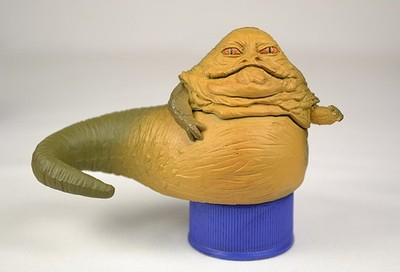 Jabba The Hut   Star Wars LE Set 6  Japan Import Pepsi Cap  Figure    Rare