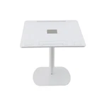 Car Lap Desk Foldable Bed Tray Adjustable Laptop Tablet Stand White