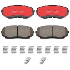 Front Ceramic Brake Pads Hardware for Ford Edge Lincoln MKX Mazda CX-7 CX-9 CX-5