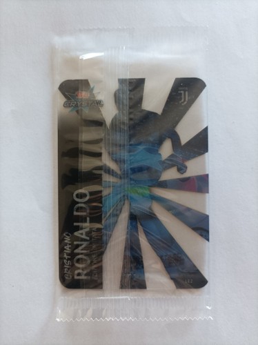CARD CRISTIANO RONALDO TOPPS CRYSTAL EDIZIONE LIMITATA NUOVA E SIGILLATA - Foto 2 di 2