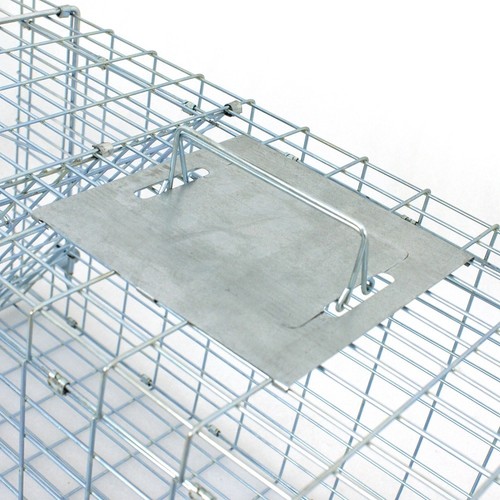 Humane Live 32'' Animal Trap 1 Door Rodent Cage for Rabbits Cat Raccoon Squirrel - Picture 4 of 12