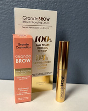 Grande Cosmetics GrandeBROW Enhancing Serum Clear 6-Week Supply .03oz/1ml SEALED