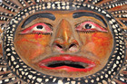Painted Wood Mask — photo 8