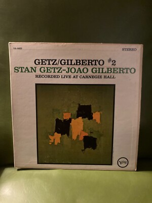 Stan Getz / Joao Gilberto - Getz/Gilberto #2 LP Vinyl Verve Records VG+ Stereo